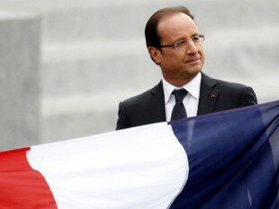 Рейтинг президента Франции Франсуа Олланда упал до рекордно низкого уровня.