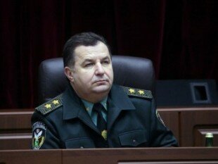 Глава украинского министерства обороны Степан Полторак: в зоне конфликта пока еще не полностью прекращен огонь.